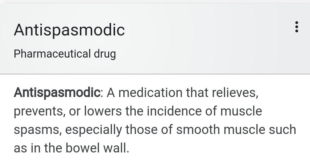 ANTI-SPASMODIC